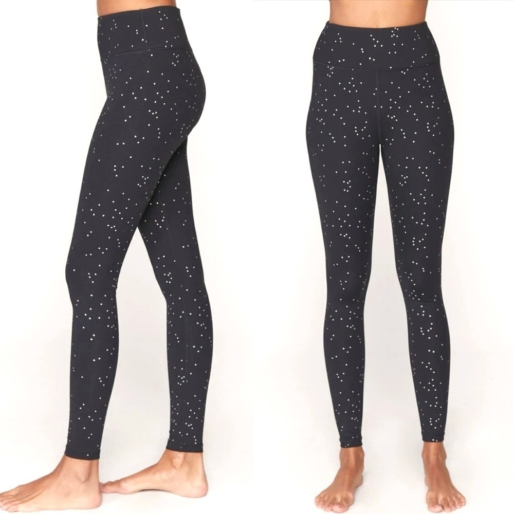 Spiritual Gangster Essential High Waist Leggings Night Sky Black